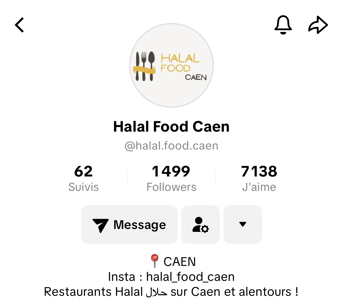 Adresse halal à Caen — plat signature